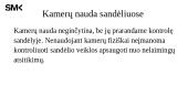 Vaizdo stebėjimo kameros sandėliuose 8 puslapis