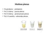 Kūdikių maitinimas: žindymas arba natūralus maitinimas, maitinimas pro zondą 13 puslapis