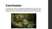 Advantages and disadvantages of hunting 5 puslapis