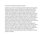 Donelaičio pamokymų aktualumas