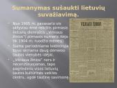 Didysis Vilniaus seimas bei politinė padėtis Lietuvoje XX a. pradžioje 5 puslapis