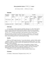 Neorganinės chemijos laboratoriniai darbai 4 puslapis