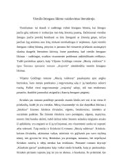 Vienišo žmogaus likimo vaizdavimas literatūroje