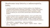 Kodėl lietuvių kalba svarbi indoeuropiečių kalbų šeimoje? 4 puslapis