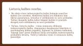 Kodėl lietuvių kalba svarbi indoeuropiečių kalbų šeimoje? 6 puslapis