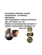 Projektinis darbas: Lietuvių liaudies ornamentai 5 puslapis