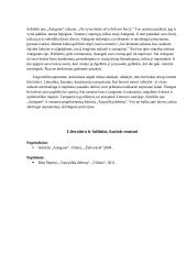 Laisvės vertė literatūroje 2 puslapis