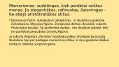 Manierizmas. Renesanso saulėlydis 2 puslapis