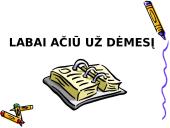 Atsiskaitymų su tiekėjais bei pirkėjais apskaita 11 puslapis