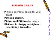 Atsiskaitymų su tiekėjais bei pirkėjais apskaita 5 puslapis