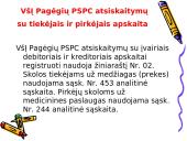 Atsiskaitymų su tiekėjais bei pirkėjais apskaita 7 puslapis