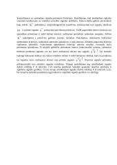 Optimalus signalų priėmimo kriterijų taikymas 11 puslapis