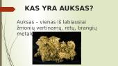 Kas yra auksas? 2 puslapis