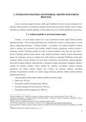 Sveikatos specialistų organizacijų, kaip interesų grupių, dalyvavimo sveikatos politikoje prielaidos 9 puslapis