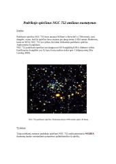 Padrikojo spiečiaus NGC752 amžiaus nustatymas