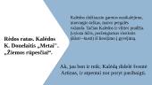 Rėdos ratas Kristijono Donelaičio „Metuose“ 11 puslapis