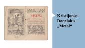 Rėdos ratas Kristijono Donelaičio „Metuose“ 3 puslapis