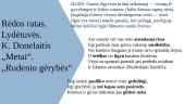 Rėdos ratas Kristijono Donelaičio „Metuose“ 9 puslapis