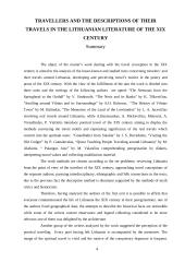 Keliautojai ir jų kelionių aprašymai XIX a. lietuvių literatūroje 4 puslapis
