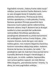 10 klasės kalba apie "Vakarų fronte nieko naujo" 2 puslapis