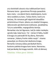 10 klasės kalba apie "Vakarų fronte nieko naujo" 4 puslapis