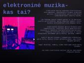 Projektas apie elektroninę muziką 3 puslapis