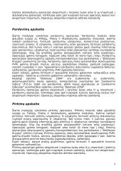 Apskaitos programos BALANSAS 2004 diegimo UAB "Rivilėje" specifikacija. 9 puslapis
