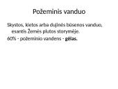 Požeminis vanduo ir jo rūšys 4 puslapis