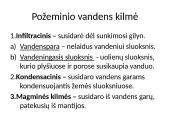 Požeminis vanduo ir jo rūšys 5 puslapis