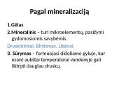 Požeminis vanduo ir jo rūšys 9 puslapis