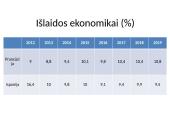 Prancūzijos ir Ispanijos biudžeto išlaidų analizė 7 puslapis