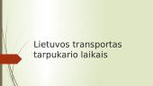 Lietuvos transportas tarpukario laikais