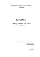 Chemijos pramonės įtaka gamtai 1 puslapis