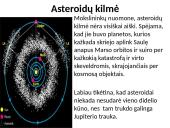 Asteroidai: kilmė, juosta, lietuvių atrasti asteroidai 4 puslapis