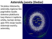 Asteroidai: kilmė, juosta, lietuvių atrasti asteroidai 5 puslapis