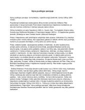 Slyvų pudingas pavojuje - karikatūros aprašymas