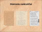 Maironis - Jonas Mačiulis (1862 - 1932) 11 puslapis