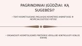 Profesijos apibūdinimas: kosmetologija 12 puslapis