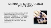 Profesijos apibūdinimas: kosmetologija 5 puslapis