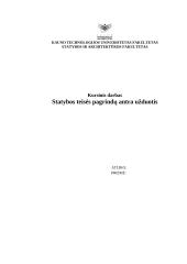 Statybos teisės pagrindai