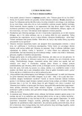 Etikos problemos. Proto ir tikėjimo konfliktas 2 puslapis