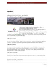 Ekskursija po Vytauto Didžiojo Universitetą 3 puslapis