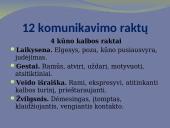 Kalbėjimo ir bendravimo būdai. Viešoji kalba 19 puslapis