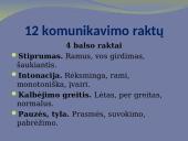 Kalbėjimo ir bendravimo būdai. Viešoji kalba 20 puslapis