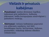 Kalbėjimo ir bendravimo būdai. Viešoji kalba 4 puslapis