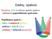 Fizika: šviesos spektras 6 puslapis