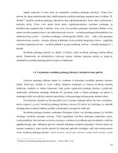 Socialinių paslaugų administravimo tobulinimas Vilniaus rajono savivaldybėje  18 puslapis