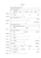 UAB “Restor” verslo planas 2 puslapis