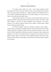 UAB “Restor” verslo planas 4 puslapis