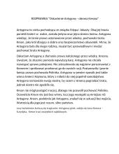 Oskarżenie Antygony - obrona Kreona